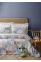 Senses Maude Indigo Single 100% Cotton Pique Set