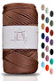Premium 100 Gr Polyester Macrame Thread Copper 2mm - 120 M Supla Thread And Bag Thread