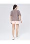 Cotton Short Sleeve Printed Women's Summer Pajama Set with Shorts - 7