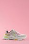 U.S. Polo Assn. 101502370 Vincent Beige Pink Yellow Orthopedic Women's Casual Sneaker - 2