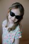 Duff Matt Black Girls' Sunglasses