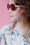 Hank Red Black Girl's Sunglasses - 3