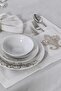 Gülfem 8-Person Tablecloth Set Cream Cappucino - 3