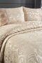 Shawl Double Bedspread Beige - 3