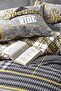 Sarmaşık Gold Double Duvet Cover Set Gray - 2