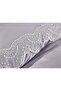 French Lace Hanzade Dowry Duvet Cover Set Gray - 4