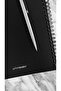 دفتر ملاحظات منقط حلزوني بغطاء أسود مقاس A5 100 ورقة - 2