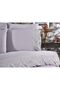 French Lace Hanzade Dowry Duvet Cover Set Gray - 5