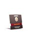 Reversible Silicone Bracelet with Lion Printed, Gift Boxed in Wooden Box - 3