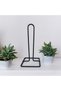 Towel Napkin Holder, Anthracite Roll Napkin Holder, Metal Tabletop Napkin Paper Towel Rack - 2