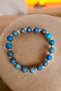 Chrysocolla Stone Bracelet, Dorika Bracelet, Men's Bracelet, Women's Bracelet, Blood Pressure, Heart Cramp, Chakra Stone - 6