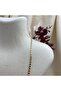 50cm Crushed Brass Necklace - 2