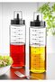 Brand 2-Piece 500ml 500mm Borosilicate Drip-Free Smart Glass Oil Pot Oil Vinegar (HIT Resistant)