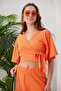 Side-Tie Wrap Top and Bottom Set - 3
