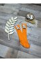 Safari themed zebra-themed baby knee-high socks - 2