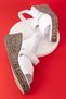 Women's Genuine Leather Wedge Heeled Daily Sandals Elnr.549 - 3