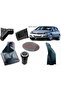 For Opel Astra H Gear Shift Gaiter+Hand Brake Gaiter+Gear Shift Knob 5 Forward Holes Leather Black Stitching - 7