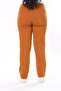 Women's Plus Size Orange 5-Pocket Lycra Jeans 65N38099 - 7