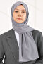 Imported Medina Silk - Silver Gray