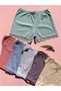 Camisole Lycra Cotton Lace Green, Dried Rose, Blue, Skin, Gray, Plum 6-Piece Women's Boxer-Shorts