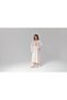 Women's Powder Double Breasted Maternity Nightgown-Dressing Gown Set of 2 - 4