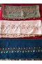 Handwork Embroidery Embroidered Needlepoint Embroidered Prayer Cover Dowry Mevlid Hijab Crepe Fabric - 8