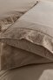 French Lace Clover Dowry Duvet Cover Set Cappucino - 2