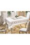 مفرش طاولة سلطان مطبوع بغرز متقاطعة ذهبي 160x300 سم - متعدد الألوان - 2