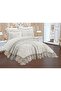 Manavgat 6 Piece Chenille Embroidered Pique Set Cream - 2