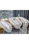Adella Velvet 5 Piece Living Room Set Cream - Gold - 7
