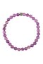 Amethyst Natural Stone Bracelet (6mm Sphere Cut)