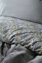 Antica Gray Double Blanket 100% Cotton Duvet Cover Set - 2