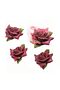 7.6cm Rose Flower Bud Silicone Mold K-1267, Scented Stone Soap Plaster Candle Mold - 2