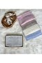 (with Booties Gift) Newborn Perforated Knitwear Baby Blanket - 3
