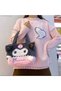 Kuromi Sanrio - Children's Plush Bag Gift, Y2K Cinnamoroll My Melody Melody 20 cm - 4