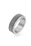 Men's Steel Ring Dkj.2.2002-S-1 (20 mm Inner Diameter - Small)