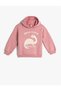 4wmg10091ak 274 Pink Baby Girl Cotton Jersey Sweatshirt