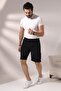 Men's Pockets Zippered Cargo Pocket Shorts 21526 BLACK - 2