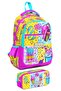 Primary School Backpack and Pen Holder Set - Girls - Mixed Ice Cream