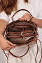 MIAMI POLO 1188 JUNIPER WOMEN'S Bag Crossbody Bag 3 COMPARTMENTS TAN - 4