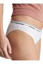 Women's White 3-Pack Bikini Bottoms - 3