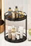Bathroom Cosmetic Jewelry Organizer Multi-Purpose Organizer 2-Tier Serving Presentation Tray Treat Holder