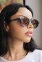 Miloje Blue Brown Sunglasses - 3