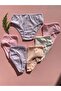 Cotton Ribbed Fabric Girls' 6-Piece Cotton Panties