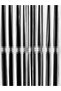 Gray Belted Striped Satin Background Curtain (New Season) Medium Dense Pleats 1/2.5 - 4