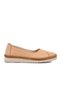 241737   Beige Genuine Leather Women's Casual Shoes