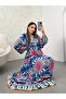 Crew Neck Modest Viscose Dress