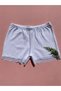 Corded Cotton 6-Piece Black and White Color Women's Lacy Shorts – Panties - 2