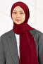 Imported Medina Silk Shawl Soie De Medina Medinasilk Shawl Evening Dress Shawl - Claret Red