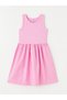 LCW Crew Neck Girl's Dress